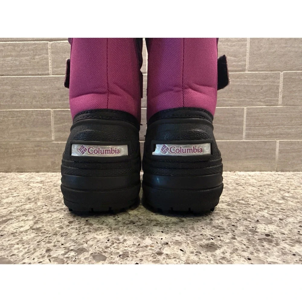 Columbia Toddler Waterproof Powderbug Plus Insulated Warm Snow Boots Size 8